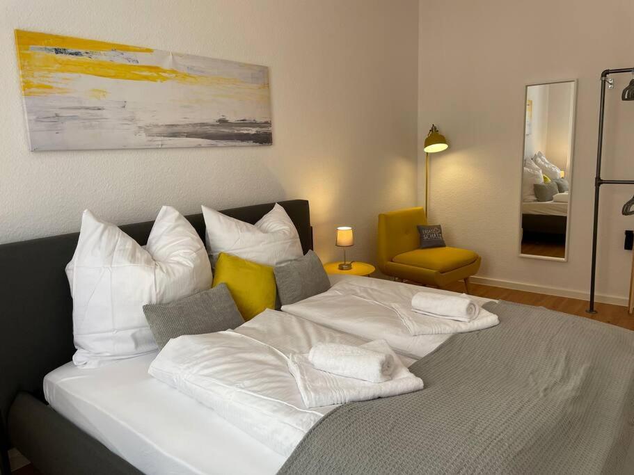Lucky Stays Ls01 - Vollausstattung - Zentrum - Aufzug - Grosse Kueche - 2 Zimmer - Smart-Tv Magdeburg Kültér fotó